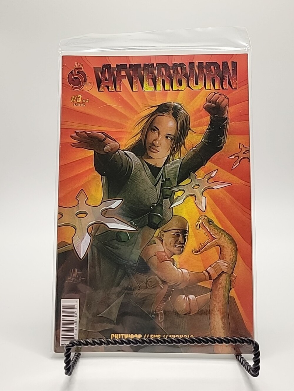 Afterburn Issue #3 Comic Book Red 5 Comics